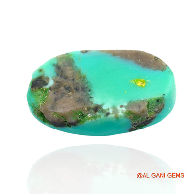 11.00 Cts Natural Arizona Turquoise Loose Gemstone Oval Cabochon 19x11x5 mm T-155