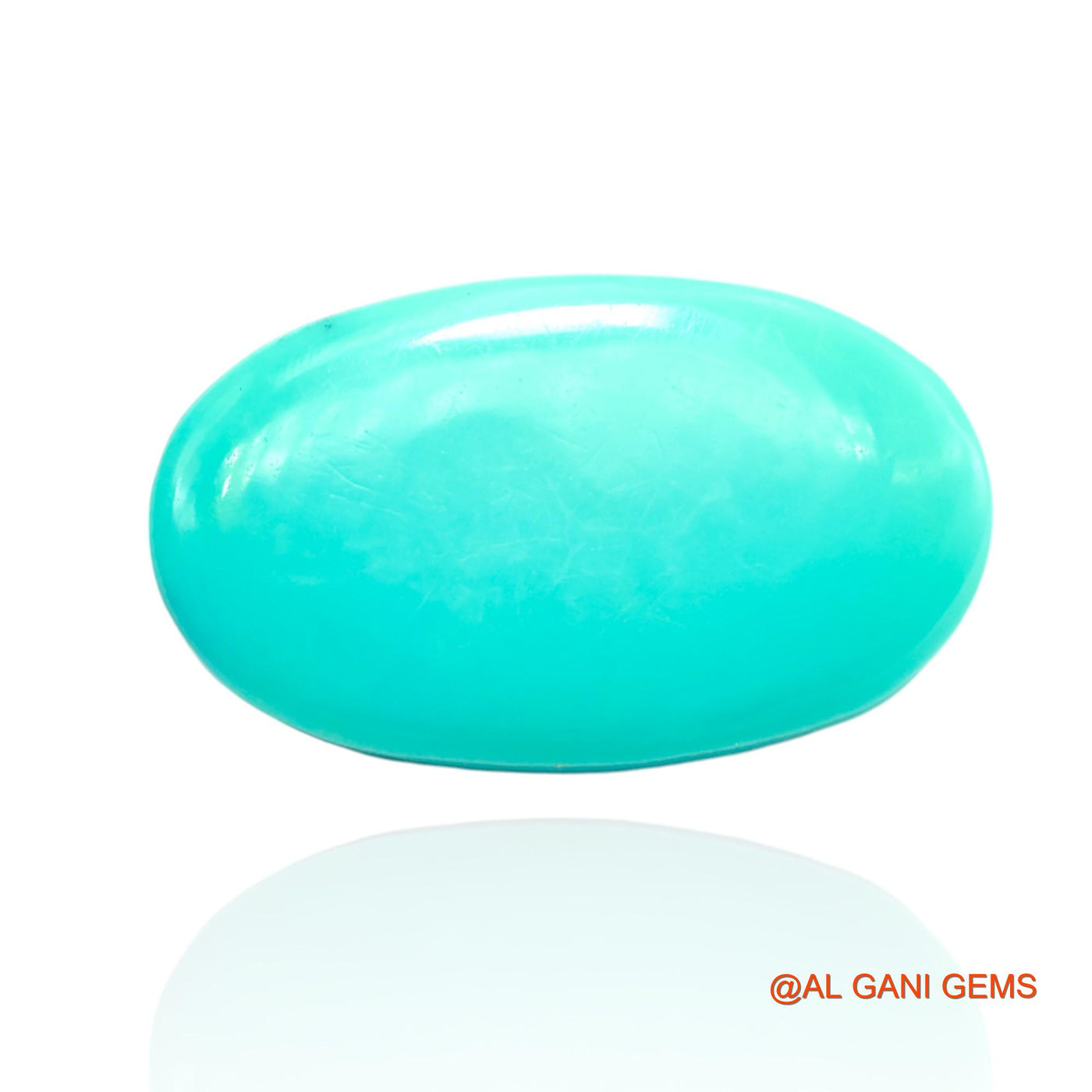 13.00 Cts Natural Arizona Turquoise Oval Cabochon Loose Gemstone For Jewelry 20x12x6 mm T-157