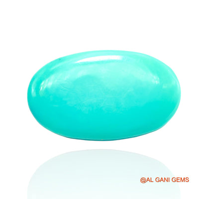 13.00 Cts Natural Arizona Turquoise Oval Cabochon Loose Gemstone For Jewelry 20x12x6 mm T-157
