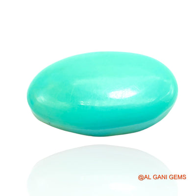 12.00 Cts Natural Arizona Turquoise Loose Gemstone Oval Cabochon 20x11x7 mm T-158