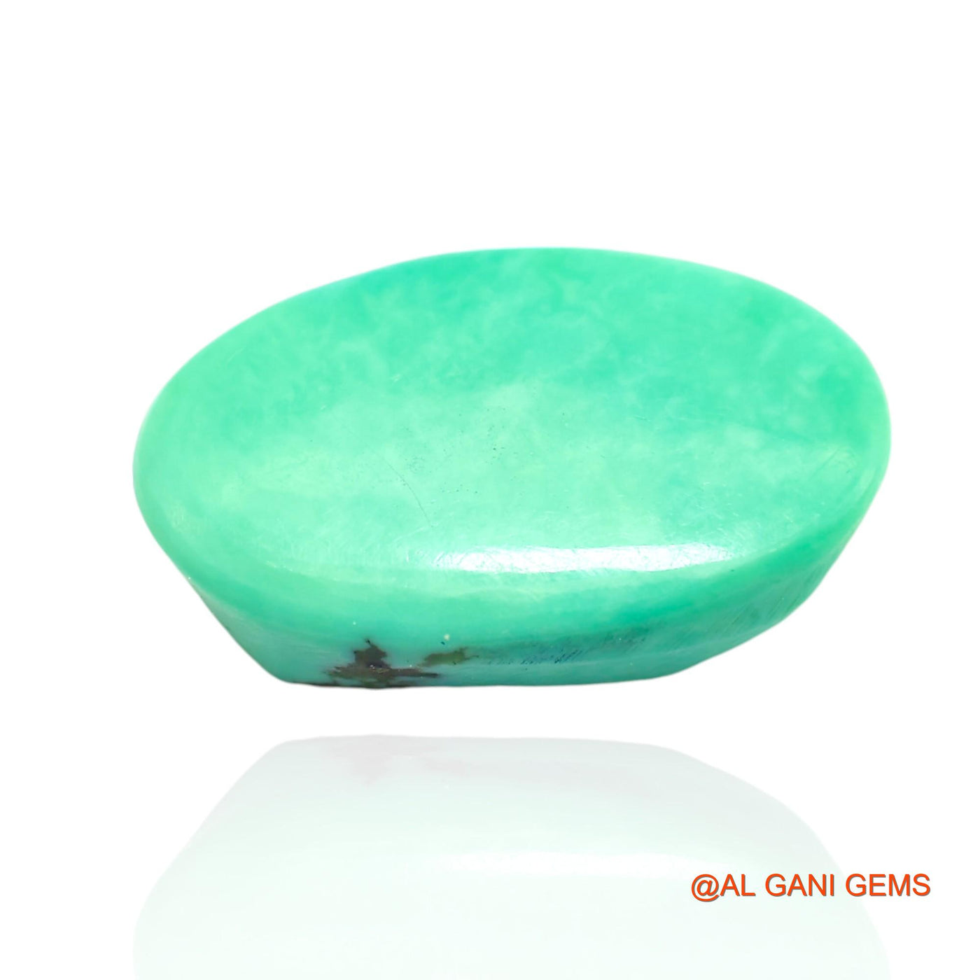 11.00 Cts Natural Arizona Turquoise Loose Gemstone Oval Cabochon 19x12x5 mm T-160
