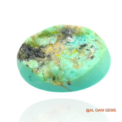 13.00 Cts Natural Arizona Turquoise Loose Gemstone Oval Cabochon 17x13x7 mm T-162