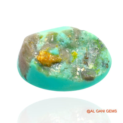 Natural Turquoise Gemstone 13.00 Cts Loose Oval Cabochon From Arizona 19x13x7 mm T-164