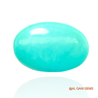 Natural Untreated Turquoise Loose Gemstone Oval Cabochon From Arizona 7.00 Cts 18x12x4 mm T-167
