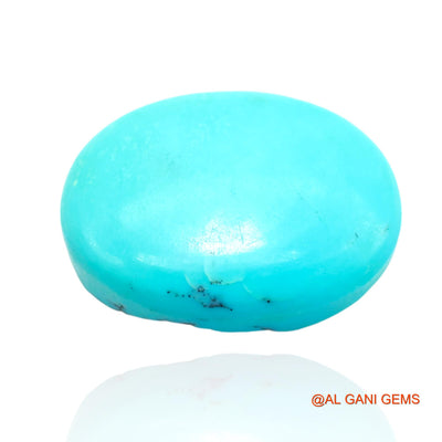 11.00 Cts Natural Arizona Turquoise Loose Gemstone Oval Cabochon 18x13x6 mm T-168