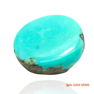 14.00 Cts Natural Arizona Turquoise Loose Gemstone Oval Cabochon 17x14x6 mm T-171