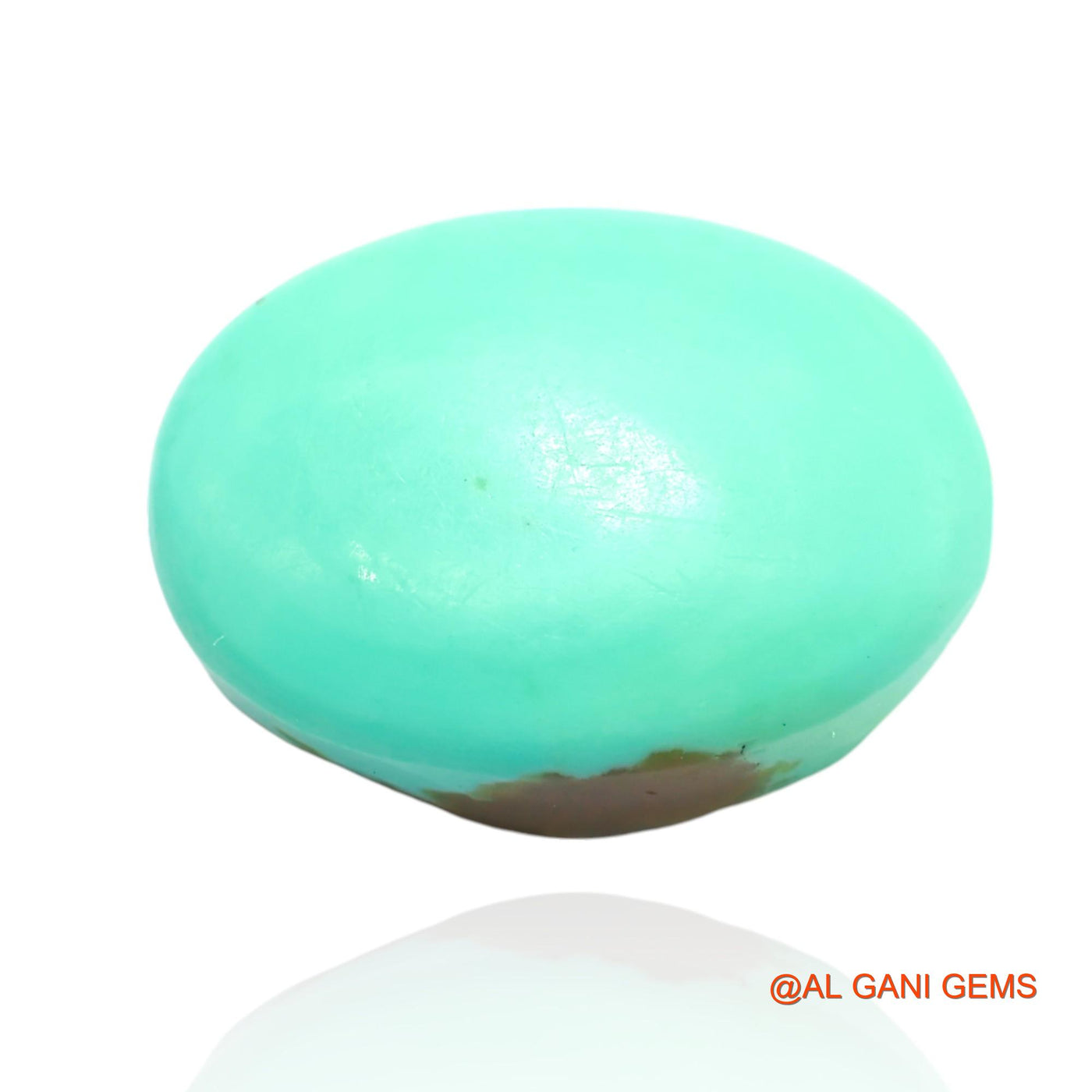 14.00 Cts Natural Arizona Turquoise Loose Gemstone Oval Cabochon 17x12x8 mm T-180
