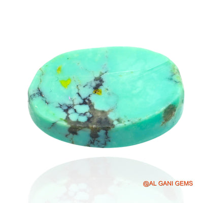 12.00 Cts Natural Arizona Turquoise Oval Cabochon Loose Gemstone For Jewelry 18x11x5 mm T-181