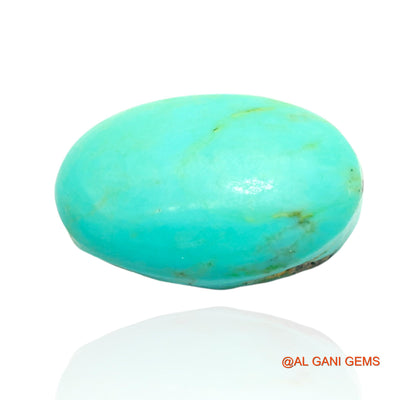 12.00 Cts Natural Arizona Turquoise Oval Cabochon Loose Gemstone For Jewelry 18x12x8 mm T-183