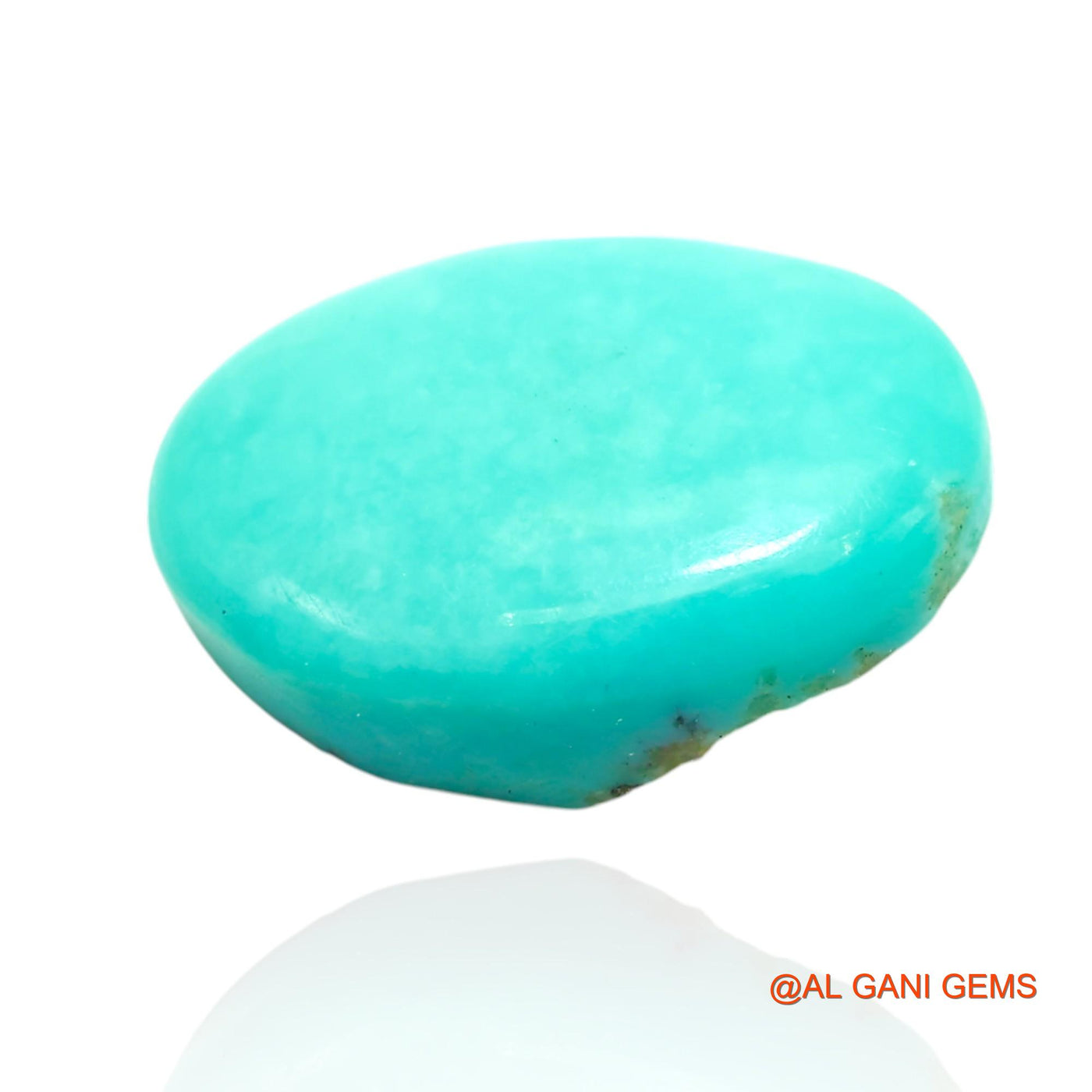 11.00 Cts Natural Arizona Turquoise Loose Gemstone Oval Cabochon 18x12x6 mm T-184