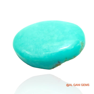 11.00 Cts Natural Arizona Turquoise Loose Gemstone Oval Cabochon 18x12x6 mm T-184