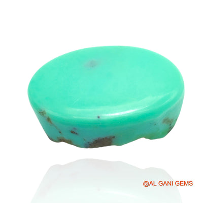 Natural Untreated Turquoise Loose Gemstone Oval Cabochon From Arizona 13.00 Cts 18x12x7 mm T-188