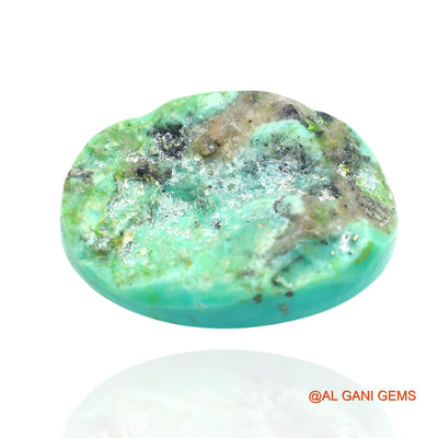 18.00 Cts Natural Arizona Turquoise Loose Gemstone Oval Cabochon 22x15x7 mm T-18