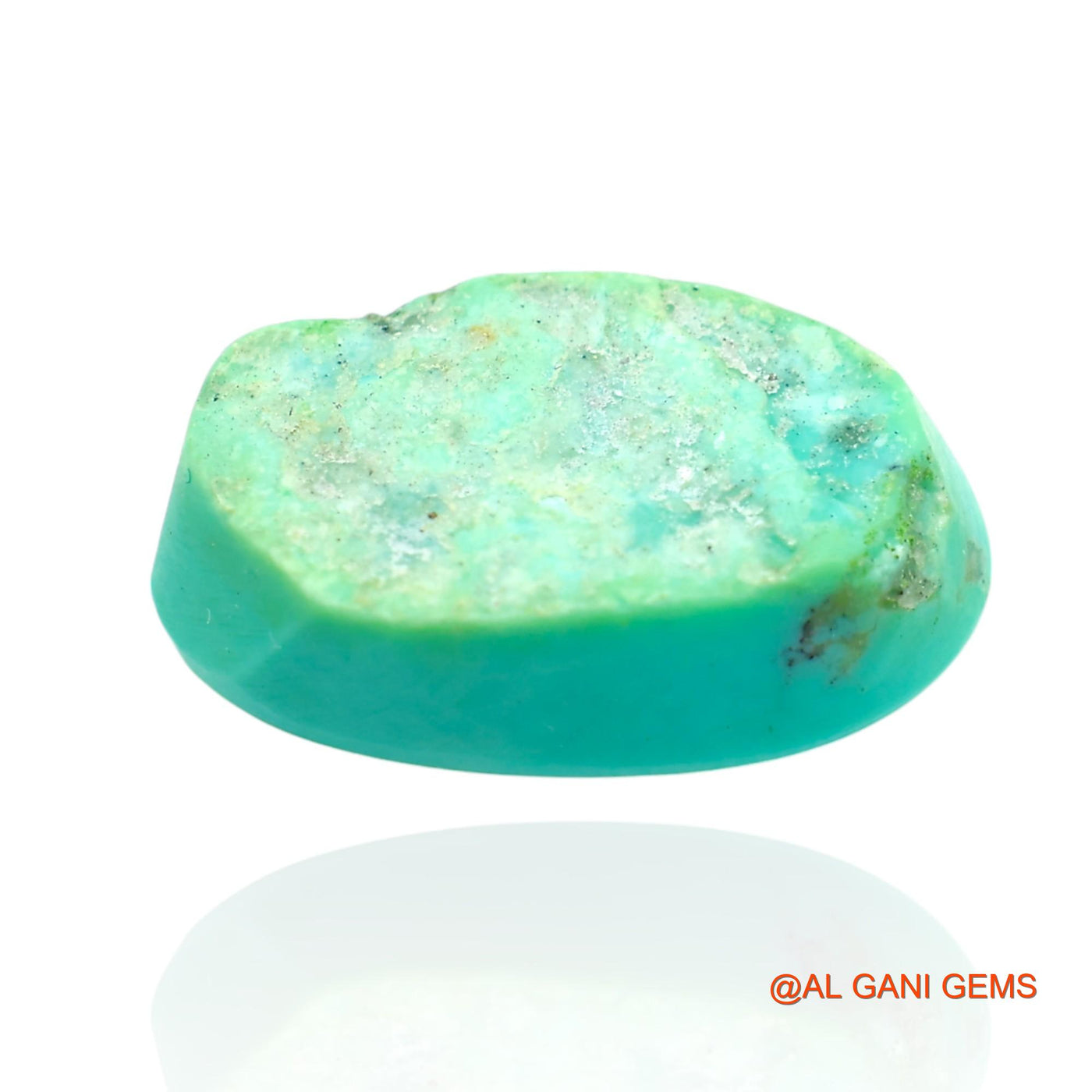11.00 Cts Natural Arizona Turquoise Oval Cabochon Loose Gemstone For Jewelry 18x11x6 mm T-191