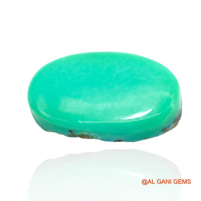 10.00 Cts Natural Arizona Turquoise Loose Gemstone Oval Cabochon 18x11x5 mm T-192
