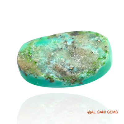 10.00 Cts Natural Arizona Turquoise Loose Gemstone Oval Cabochon 18x11x5 mm T-192