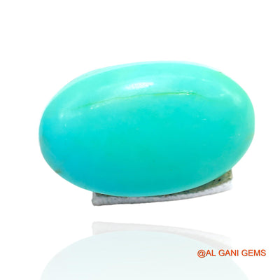 11.00 Cts Natural Arizona Turquoise Oval Cabochon Loose Gemstone For Jewelry 18x11x7 mm T-193