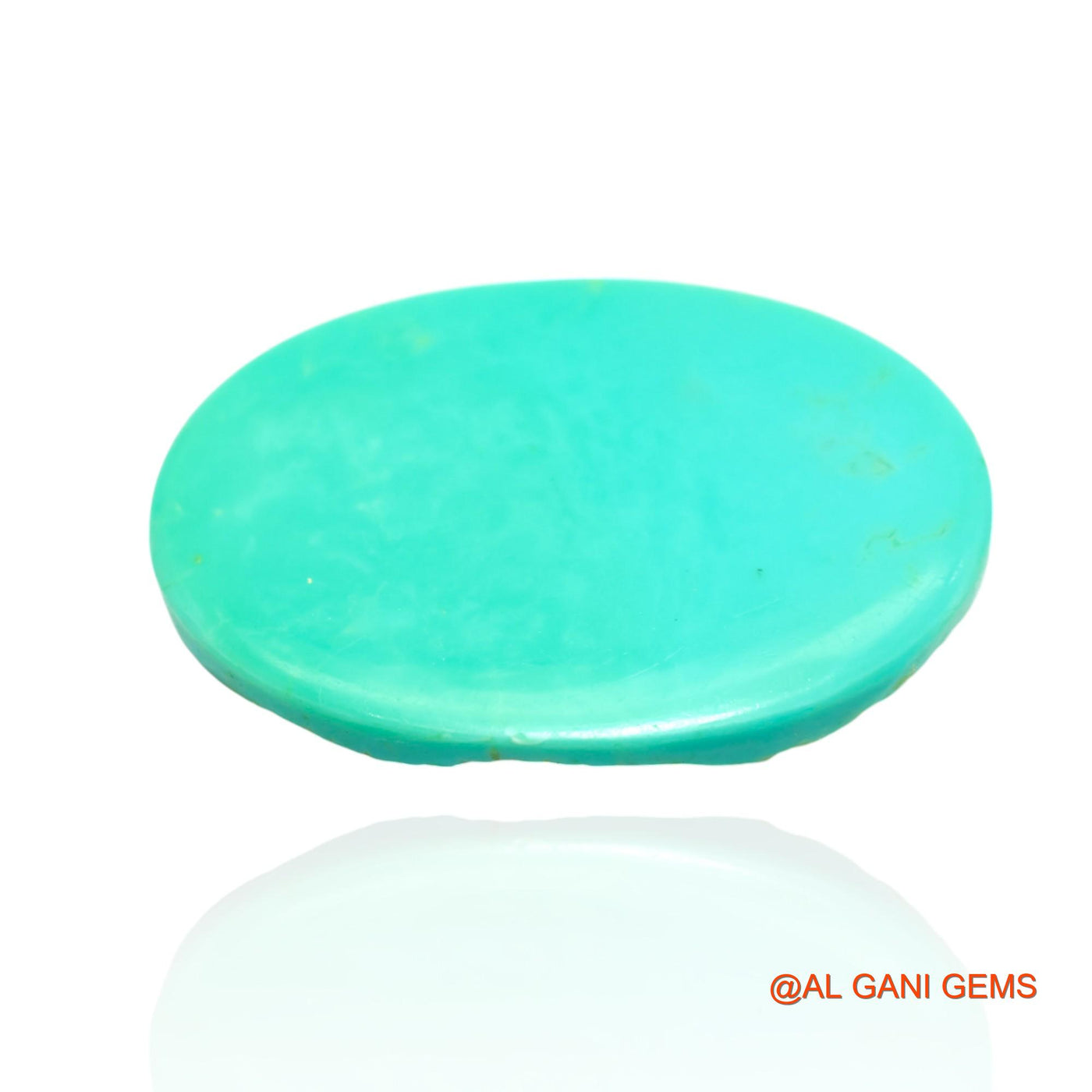 Natural Untreated Turquoise Loose Gemstone Oval Cabochon From Arizona 24.00 Cts 29x20x5 mm T-207