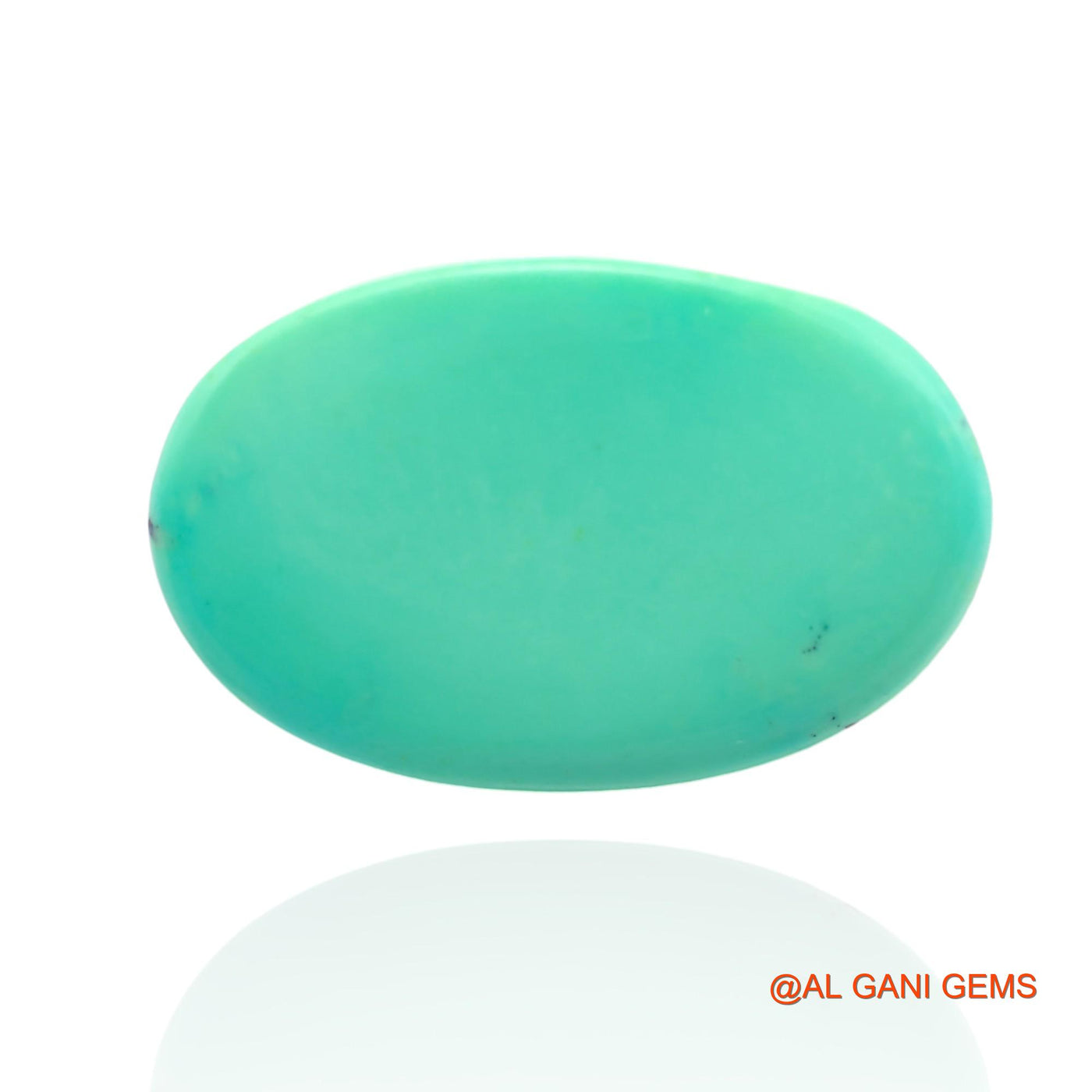 Natural Untreated Turquoise Loose Gemstone Oval Cabochon From Arizona 33.00 Cts 28x18x8 mm T-211