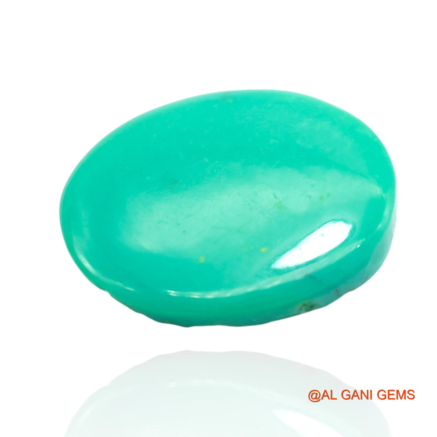 18.00 Cts Natural Arizona Turquoise Oval Cabochon Loose Gemstone For Jewelry 23x17x6 mm T-227