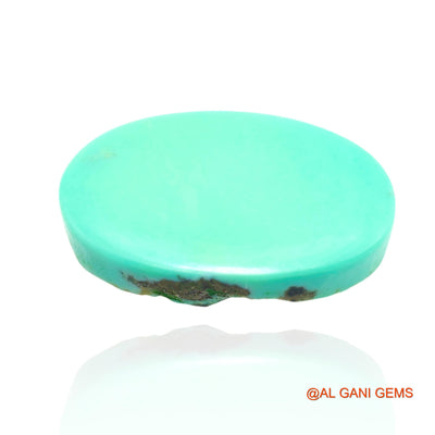 Natural Untreated Turquoise Loose Gemstone Oval Cabochon From Arizona 17.00 Cts 23x14x6 mm T-22