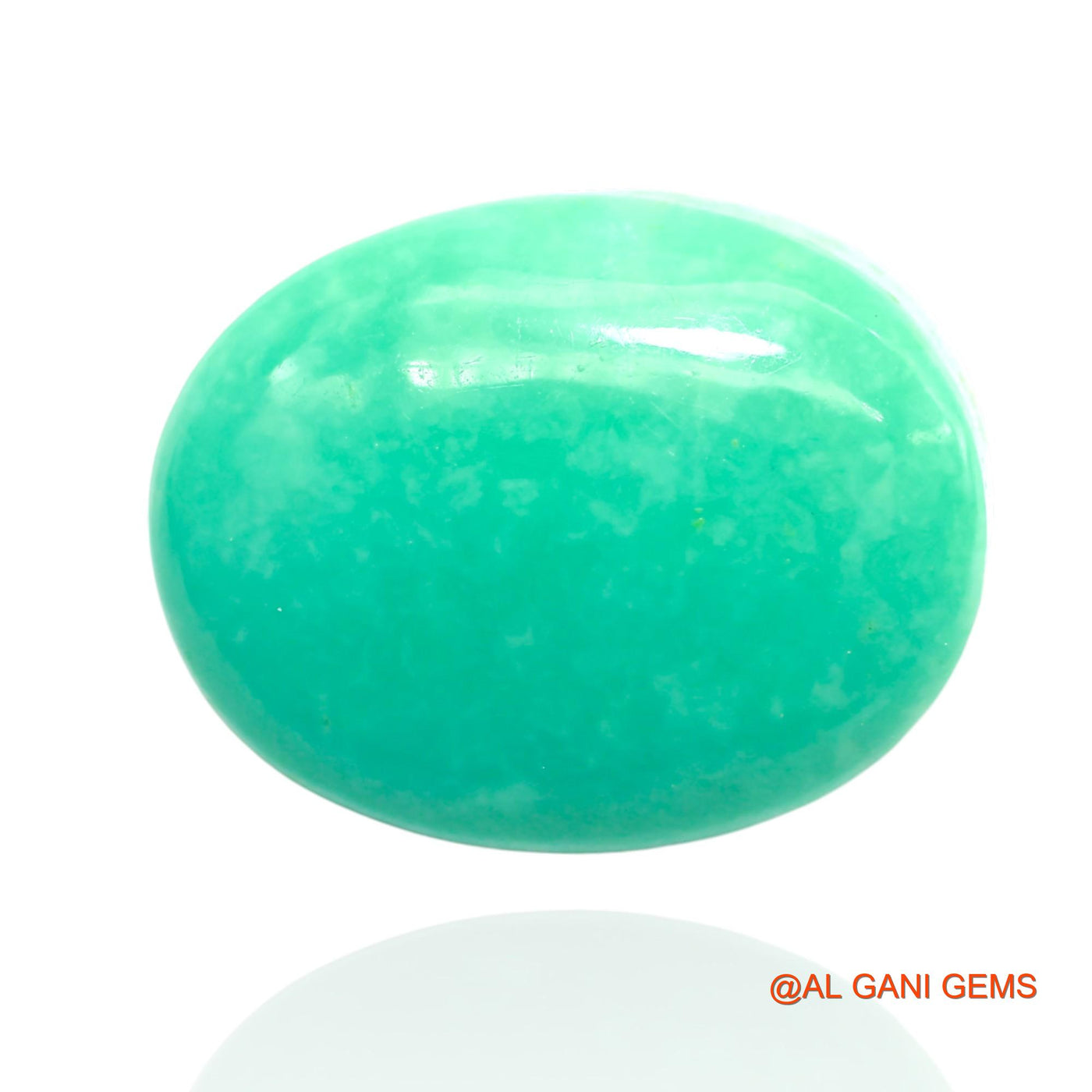 Natural Untreated Turquoise Loose Gemstone Oval Cabochon From Arizona 29.00 Cts 21x17x10 mm T-232