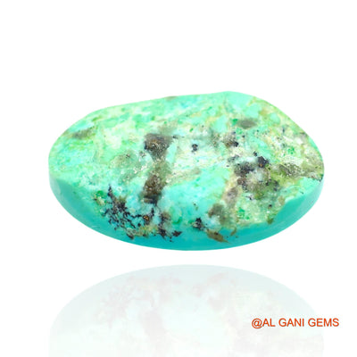 13.00 Cts Natural Arizona Turquoise Loose Gemstone Oval Cabochon 23x14x5 mm T-23