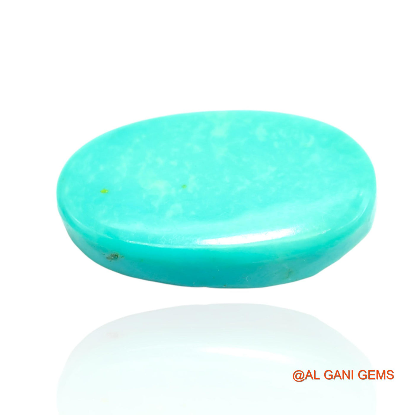 16.00 Cts Natural Arizona Turquoise Loose Gemstone Oval Cabochon 24x14x5 mm T-242