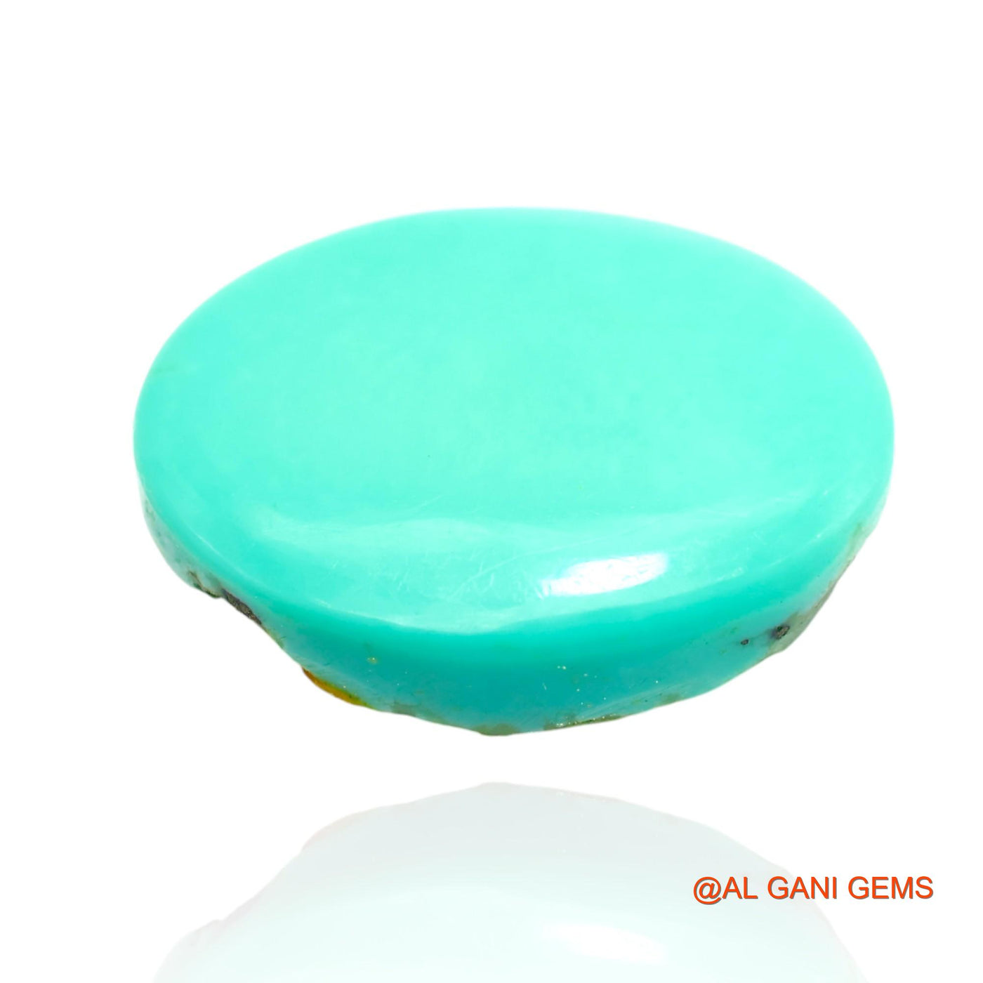 19.00 Cts Natural Arizona Turquoise Loose Gemstone Oval Cabochon 22x16x7 mm T-244