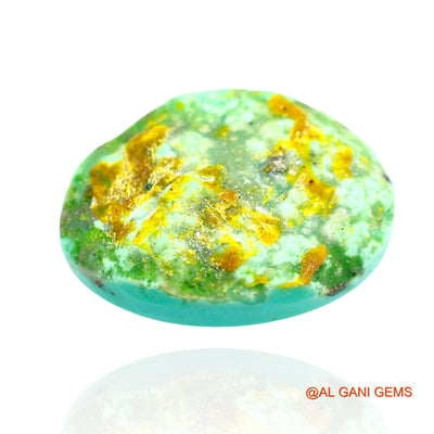 19.00 Cts Natural Arizona Turquoise Loose Gemstone Oval Cabochon 22x16x7 mm T-244