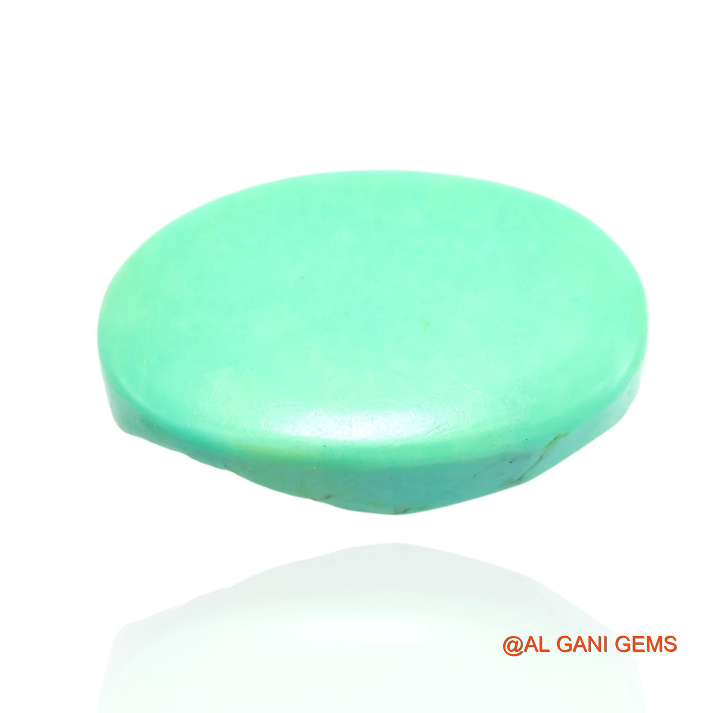 17.00 Cts Natural Arizona Turquoise Loose Gemstone Oval Cabochon 23x14x6 mm T-246