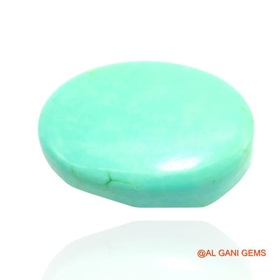 18.00 Cts Natural Arizona Turquoise Loose Gemstone Oval Cabochon 21x15x7 mm T-250