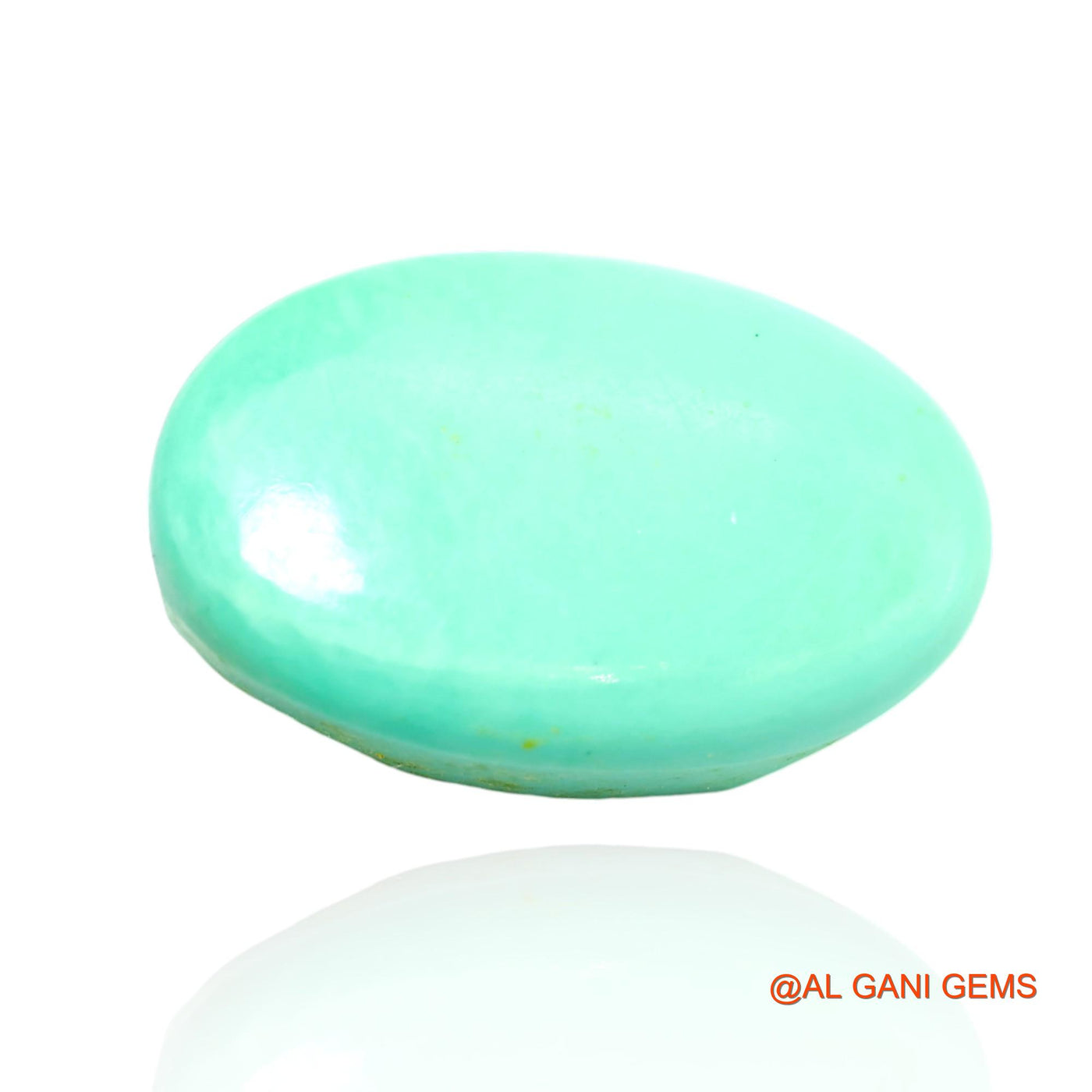 18.00 Cts Natural Arizona Turquoise Loose Gemstone Oval Cabochon 22x14x8 mm T-255