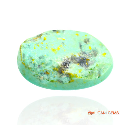 18.00 Cts Natural Arizona Turquoise Loose Gemstone Oval Cabochon 22x14x8 mm T-255
