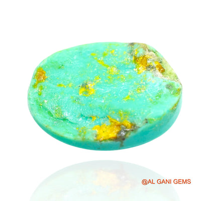 16.00 Cts Natural Arizona Turquoise Loose Gemstone Oval Cabochon 21x15x6 mm T-257