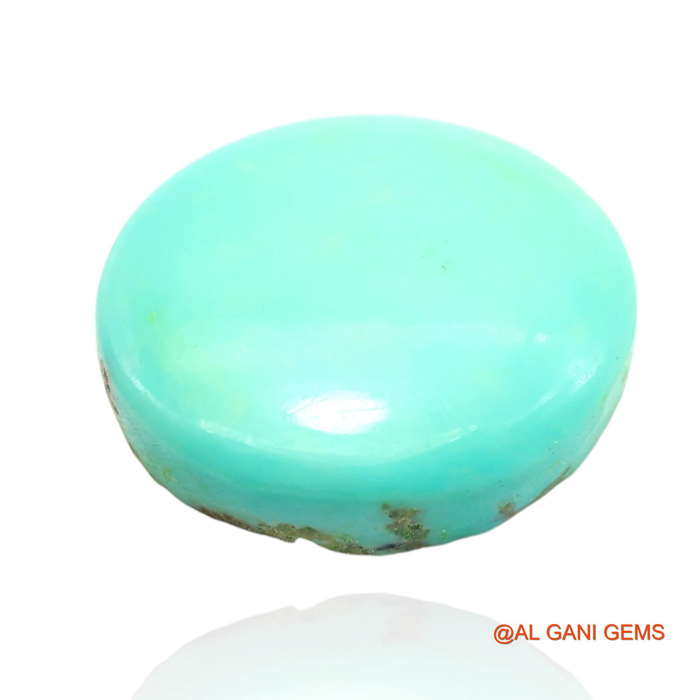20.00 Cts Natural Arizona Turquoise Loose Gemstone Oval Cabochon 20x17x6 mm T-258
