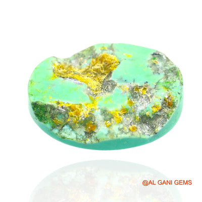 16.00 Cts Natural Arizona Turquoise Loose Gemstone Oval Cabochon 21x15x5 mm T-259