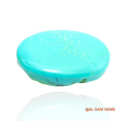 15.00 Cts Natural Arizona Turquoise Loose Gemstone Oval Cabochon 21x15x6 mm T-25