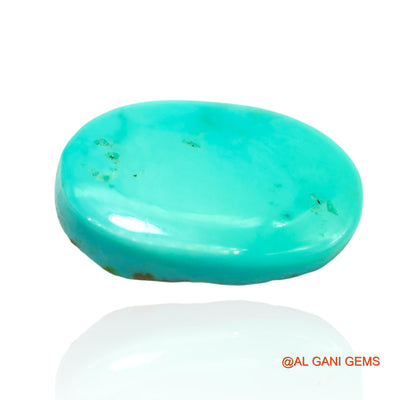Natural Untreated Turquoise Loose Gemstone Oval Cabochon From Arizona 14.00 Cts 22x14x6 mm T-261