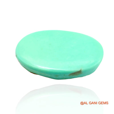 14.00 Cts Natural Arizona Turquoise Loose Gemstone Oval Cabochon 22x13x5 mm T-263