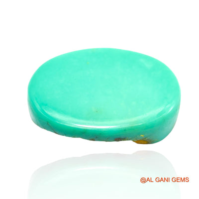 18.00 Cts Natural Arizona Turquoise Loose Gemstone Oval Cabochon 21x14x6 mm T-264