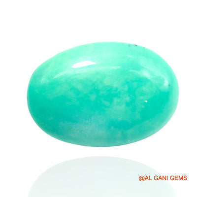 16.00 Cts Natural Arizona Turquoise Loose Gemstone Oval Cabochon 20x14x7 mm T-268