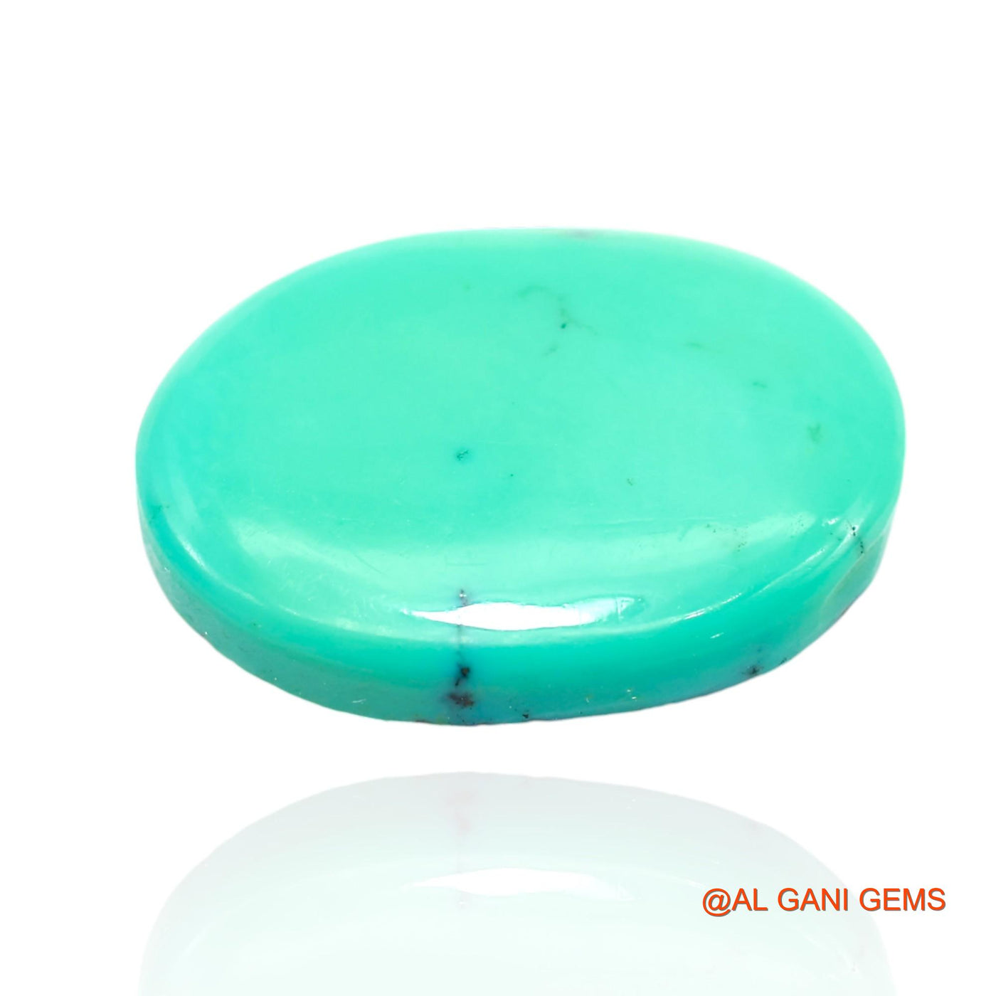 12.00 Cts Natural Arizona Turquoise Loose Gemstone Oval Cabochon 20x15x4 mm T-270