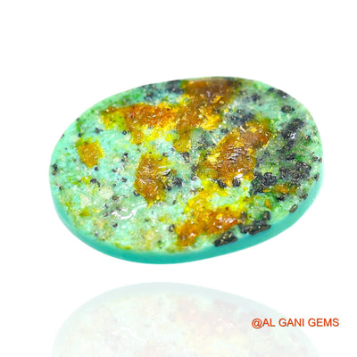 12.00 Cts Natural Arizona Turquoise Loose Gemstone Oval Cabochon 20x15x4 mm T-270