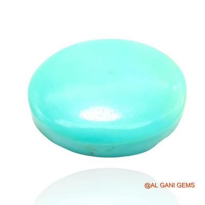 Natural Untreated Turquoise Loose Gemstone Oval Cabochon From Arizona 14.00 Cts 20x15x6 mm T-275