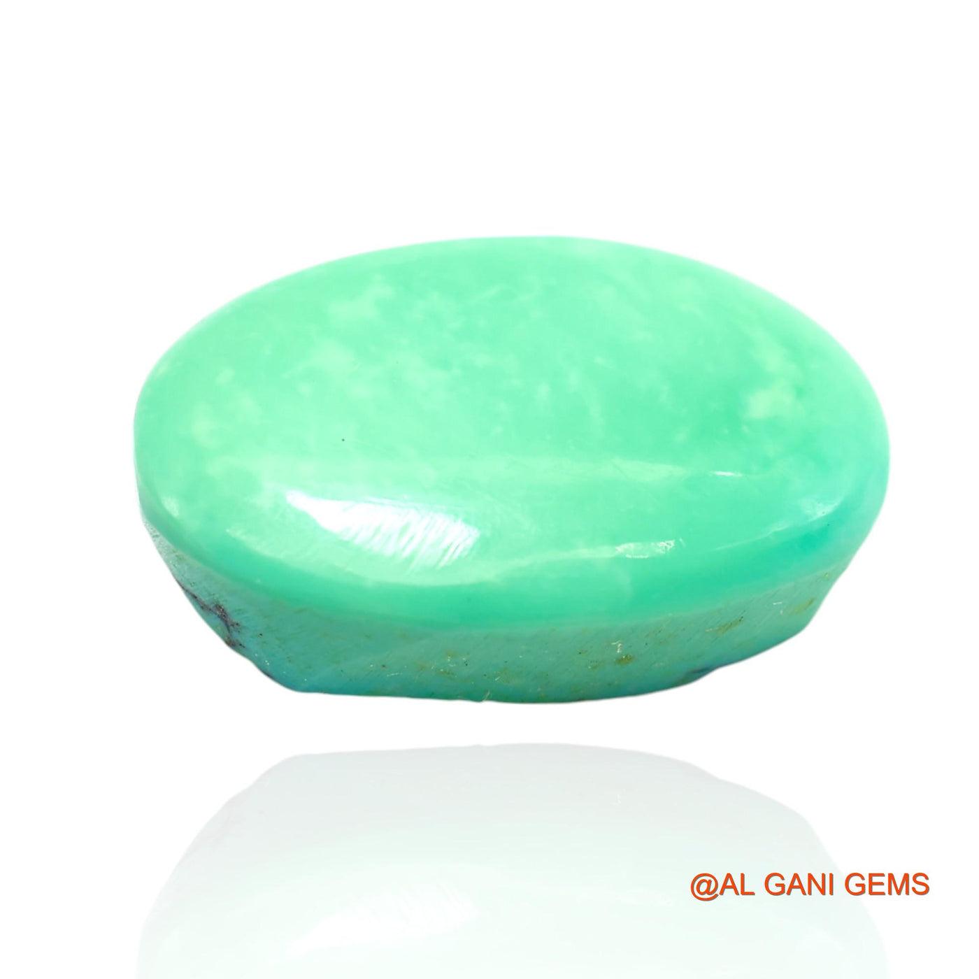 18.00 Cts Natural Arizona Turquoise Loose Gemstone Oval Cabochon 21x13x7 mm T-276