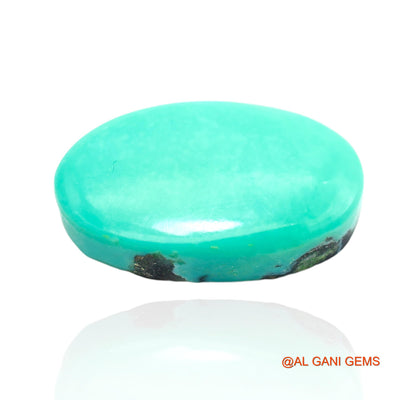 15.00 Cts Natural Arizona Turquoise Loose Gemstone Oval Cabochon 21x12x5 mm T-277