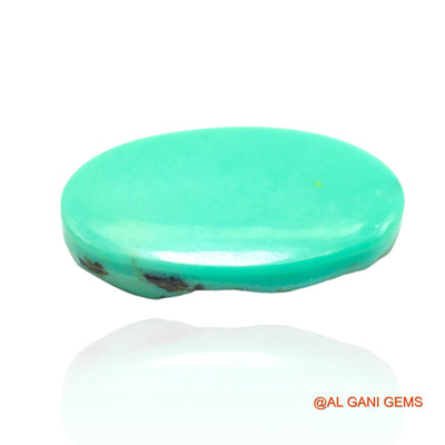 12.00 Cts Natural Arizona Turquoise Oval Cabochon Loose Gemstone For Jewelry 22x12x5 mm T-278