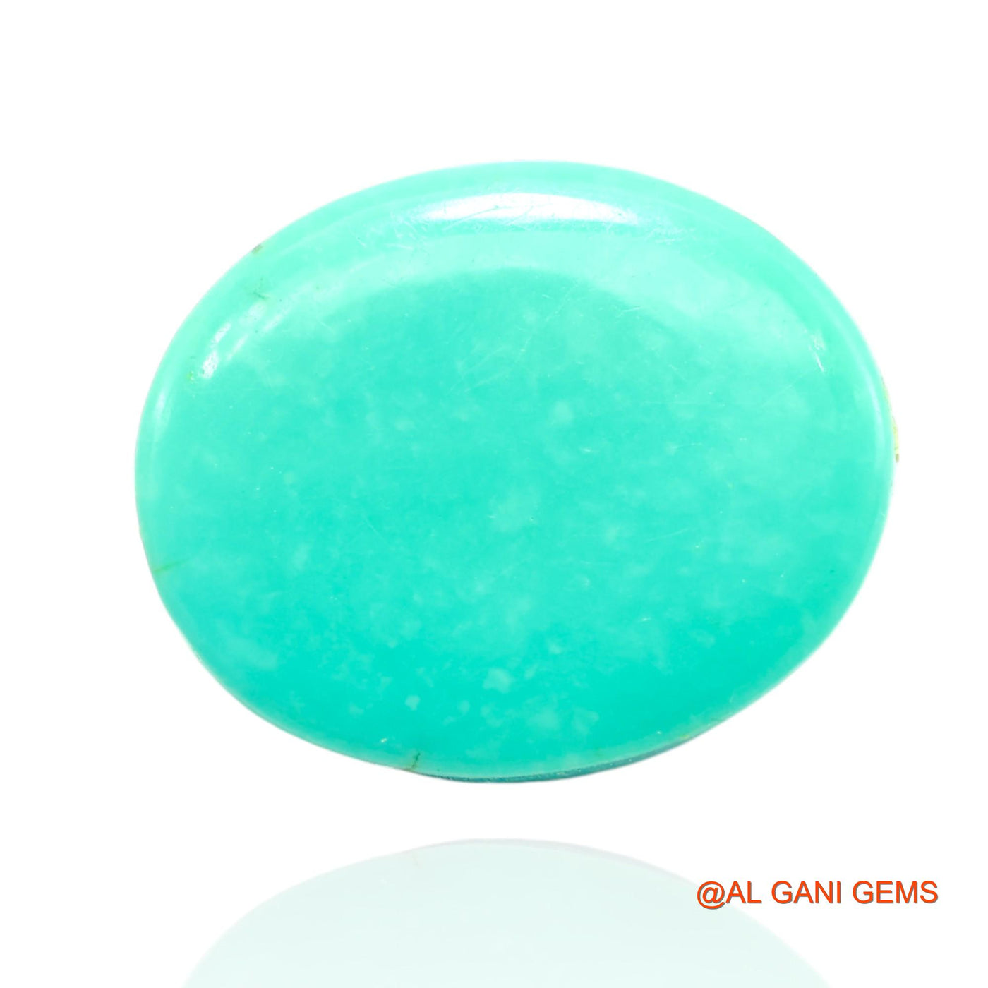 14.00 Cts Natural Arizona Turquoise Loose Gemstone Oval Cabochon 19x15x6 mm T-280