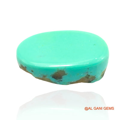 15.00 Cts Natural Arizona Turquoise Oval Cabochon Loose Gemstone For Jewelry 20x12x7 mm T-286